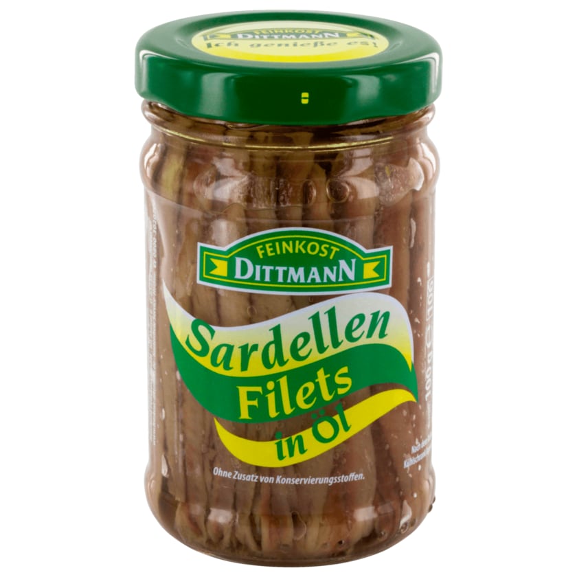 Feinkost Dittman Sardellen-Filets in Öl 100g